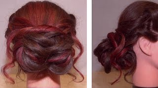 Прическа для длинных волос /  Hairstyle for Long Hair