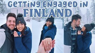 PROPOSAL VLOG 💍 | Lapland, Finland | A Road Trip, Reindeer, and Northern Lights Adventure
