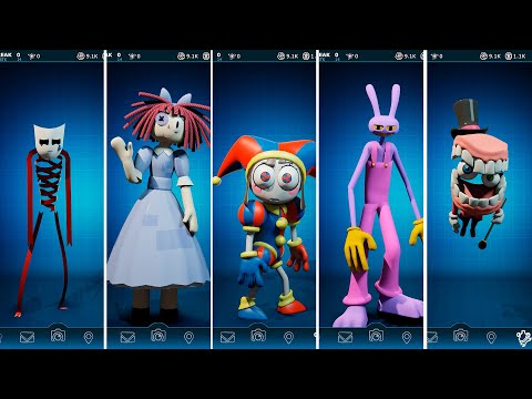 FNAF AR: The Amazing Digital Circus Workshop Animations