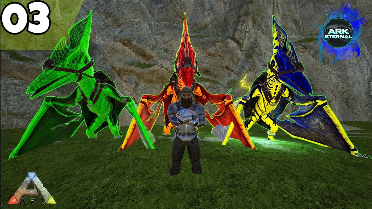 Taming Elemental Lighting Pteranodon Episode 03 | Ragnarok With Eternal ...