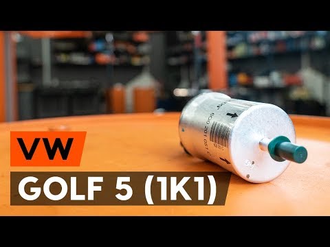 Wie VW GOLF 5 (1K1) Kraftstofffilter wechseln [AUTODOC TUTORIAL]