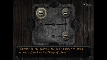 Fatal Frame 3 The Tormented Sleeping Stone Puzzle Storage Room