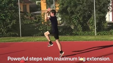 High Jump Made Simple, The Right Rotation – Exercise No. 9: Skips with double arm shift