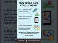 The Secret Behind Google Maps | How it Always Finds the Fastest Route! #googlemaps #techupdates #geo