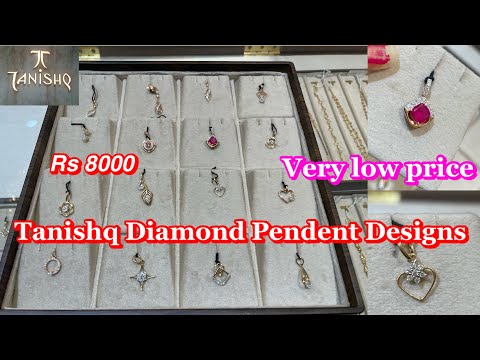 Tanishq Diamond pendant designs in very low price | Swati nag | Daily wear light weight