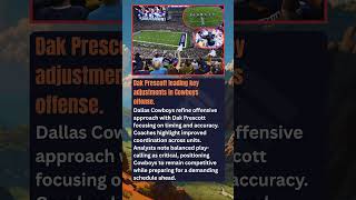 Dak Prescott leading key