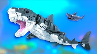 LEGO Megalodon Shark MOC! (Instructions now available!)