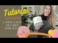 Tutoriel dco application des cires annie sloan sur meuble avec aube design