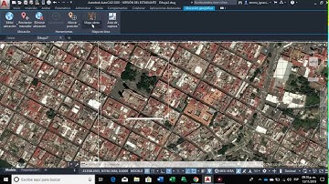 Como Insertar Un Mapa de Geolocalización Desde AUTOCAD Fácilmente