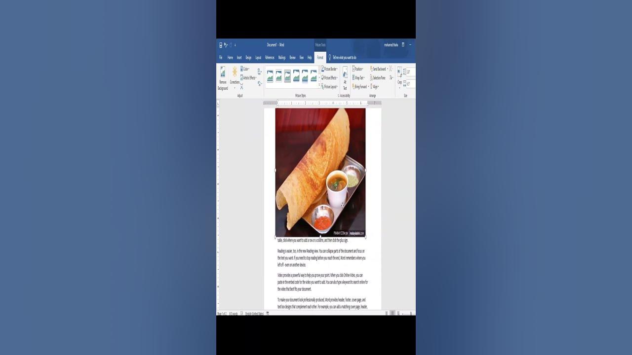 how-to-move-image-in-ms-word-short-microsoft-youtube