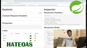 HAL Browser and HATEOAS with Spring Boot Full Tutorial(Step by Step)