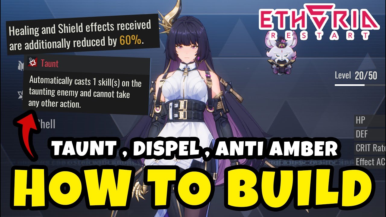 Lowan HARD Counters Amber Shell | How To Build Lowan | Etheria Restart ...