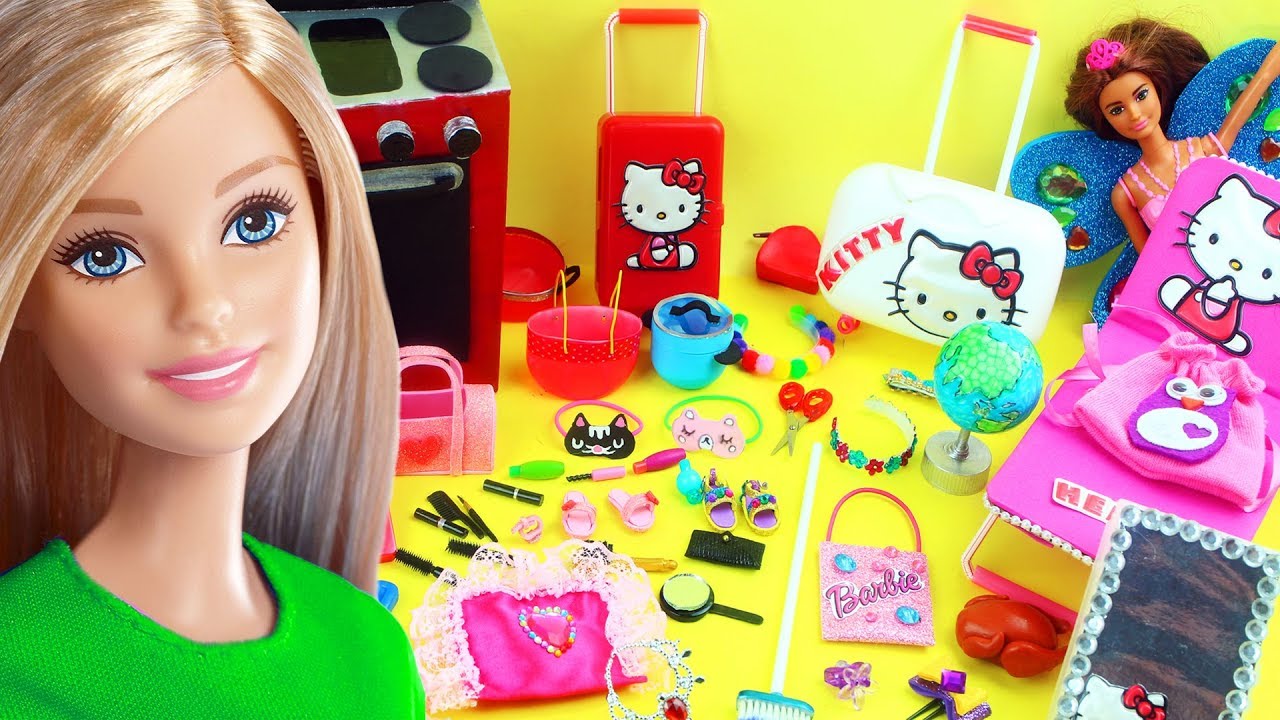 Manualidades En Miniatura Para Tu Casa De Muñecas Y Tu Barbie - Cada Una En Menos De 1 Minuto - YouTube