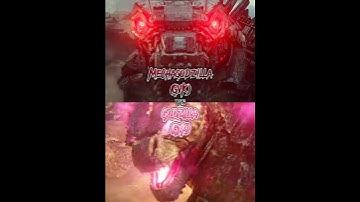 Godzilla (GXK) vs Mechagodzilla (GVK)