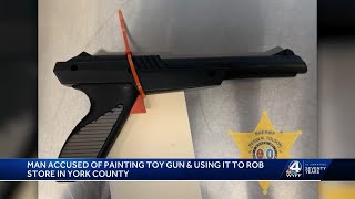 South Carolina man uses 'spray-painted Nintendo Duck Hunt game pistol' to rob business, deputies say