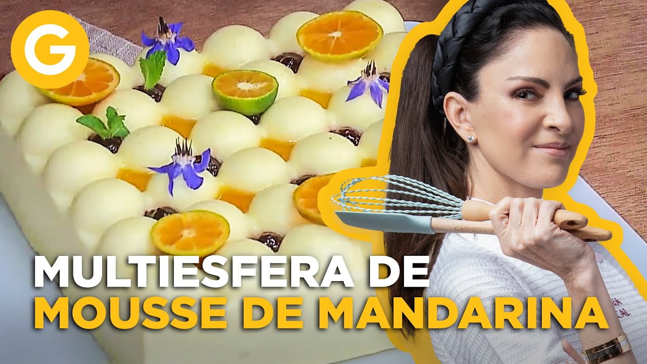 PASTEL HELADO de MOUSSE de MANDARINA ? de PAULINA ABASCAL | El Gourmet -  YouTube