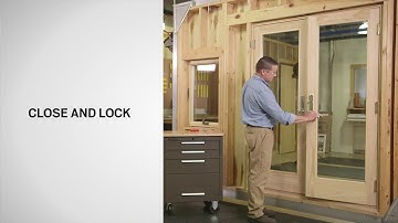 Install VeriLock Security Sensor on A-Series &400 Series Hinged Inswing Patio Door |Andersen Windows