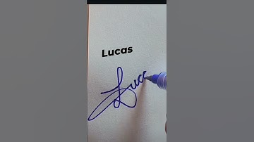 Lucas letter signature buttyfull signature