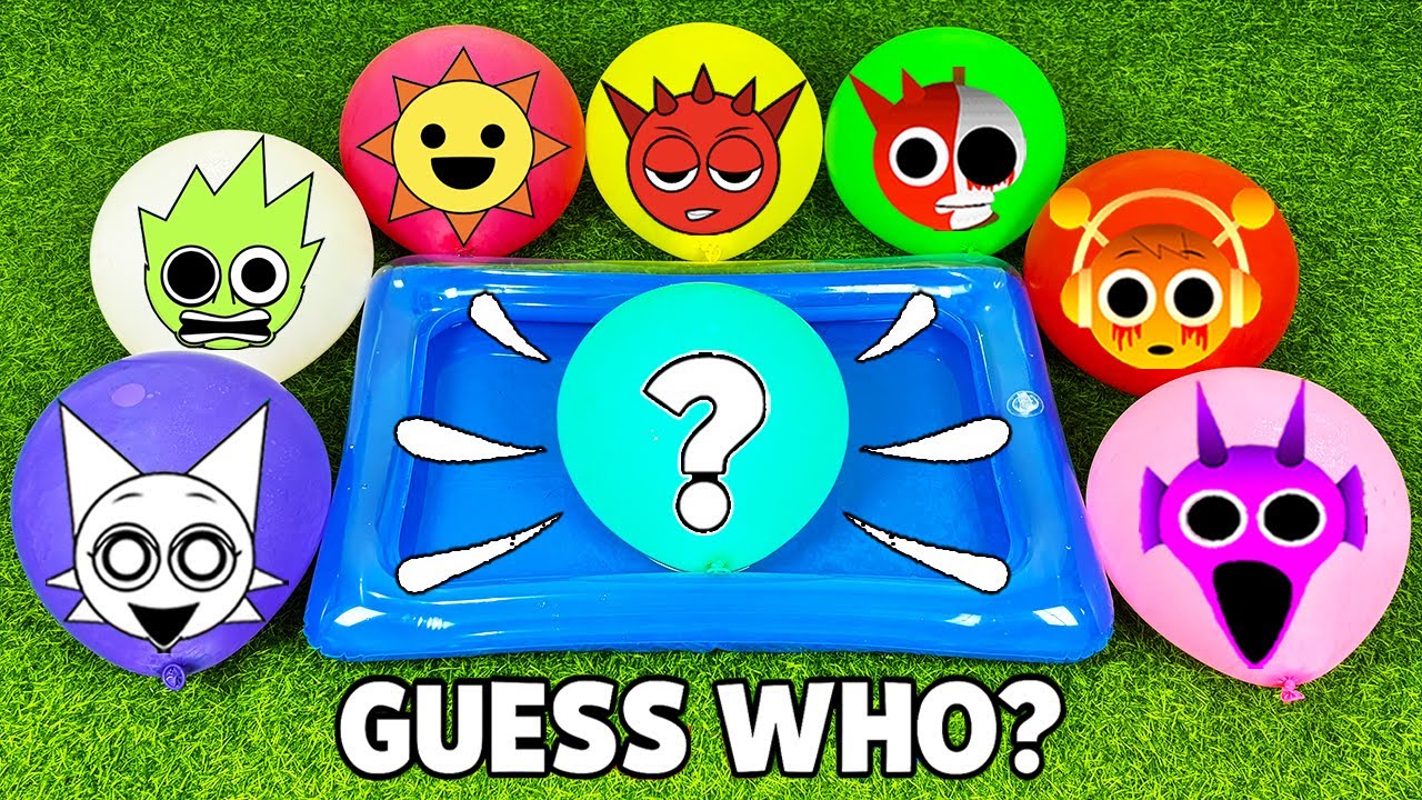 🎈 Sprunki Balloon Secret Reveal! 🎈 Let’s Pop Them All and Guess the Character! 💖🌟