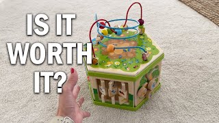 TOYVENTIVE Wooden Kids Baby Activity Cube Review - Is It Worth It?