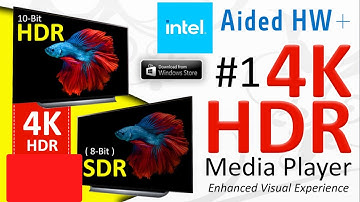 Best Media Player Microsoft Certified | Windows 10  & surface 4K HDR Video Player #cnxplayer