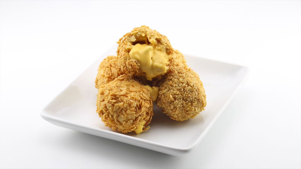 Tortilla Chip Breaded Deep Fried Queso Dip YouTube