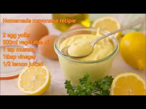 Easy Egg mayonnaise recipe/ mayo dressing