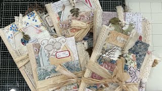 Part 2 / unfinished projects / 5 journals / Roxy Creations paper #roxycreations