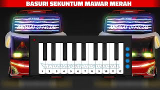 Download lagu Telolet Basuri Sekuntum Mawar Merah 12 Not Versi Pianika || Basuri Pianika