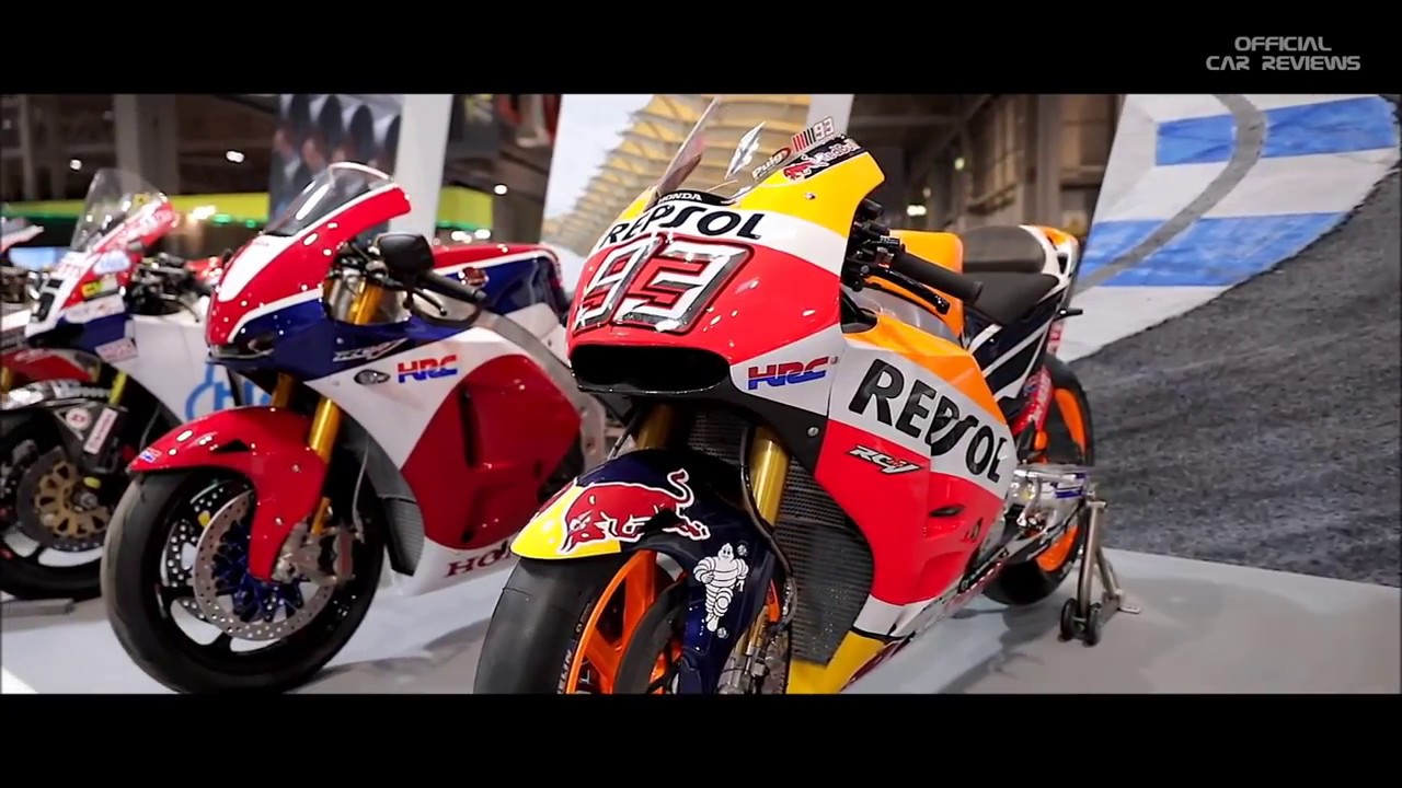 Walkaround of the Honda stand at Motorcycle Live by Neil Fletcher YouTube