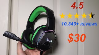 Amazon's BEST $30 RGB Gaming Headset EKSA E1000 Gaming Headset Review!