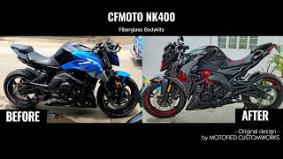 Fiberglass Bodykits for CFMOTO NK400 by MOTOFIED Custom Works 960 views 7 months ago 10 minutes, 1 second