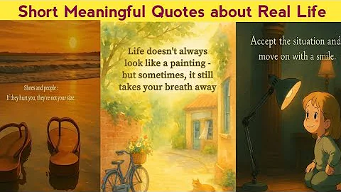 Short Meaningful Quotes about real life| Short Motivational Quotes|Inspiring Best Quotes In English|