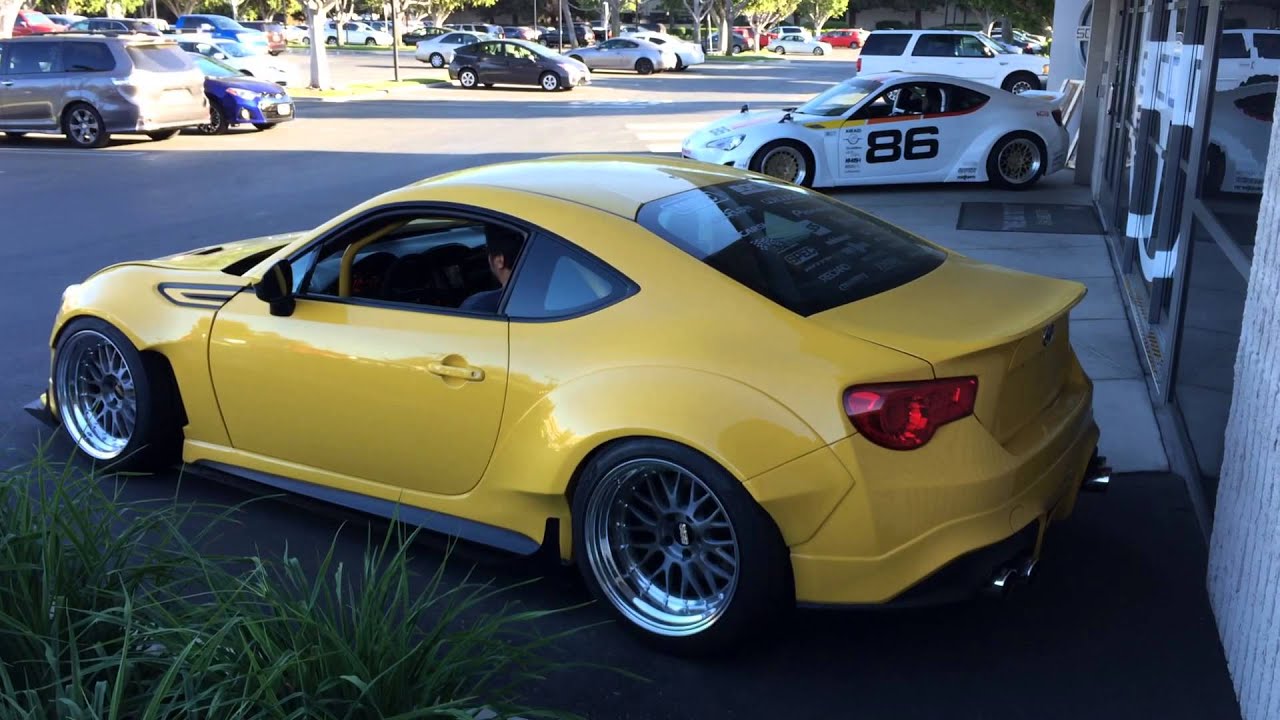 Super Street Scion FR S  with ITBs  Revving YouTube