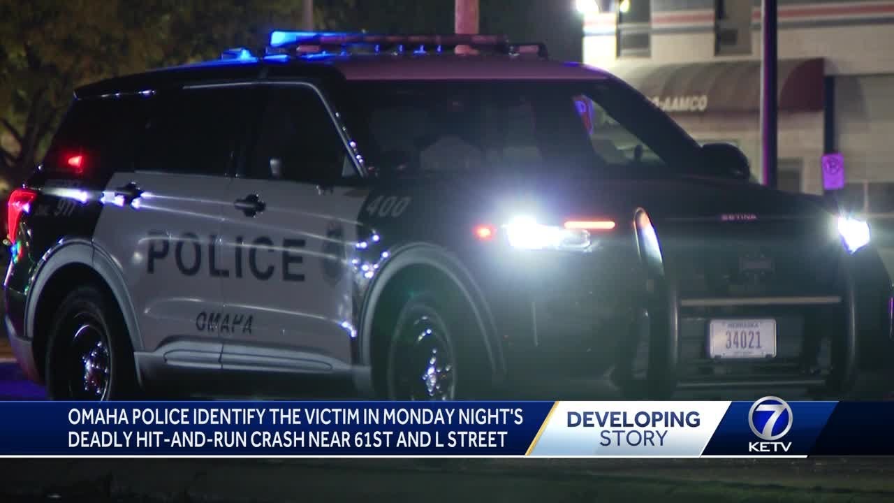 Omaha police identify pedestrian killed in hit-and-run crash - YouTube