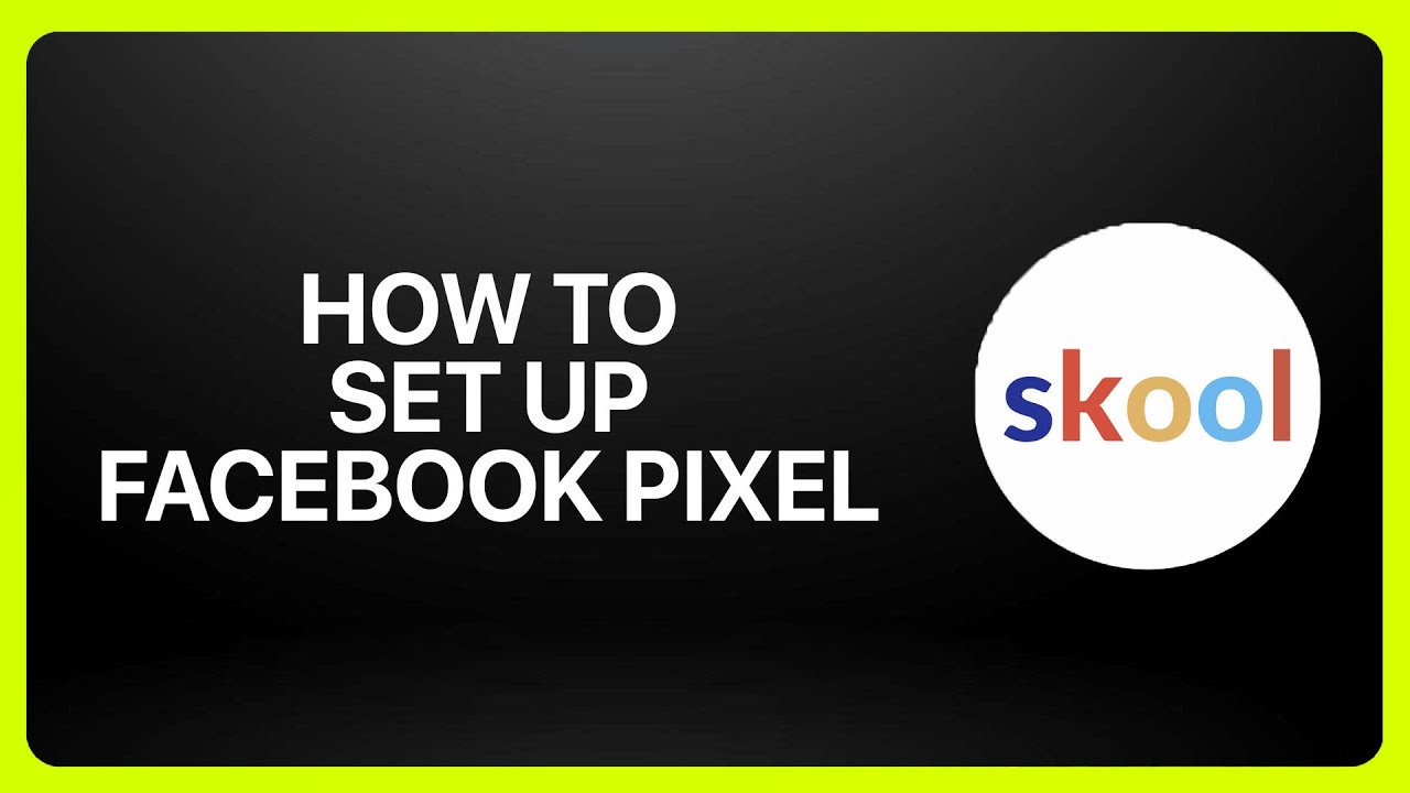How To Set Up Facebook Pixel On Skool 2025! Tutorial