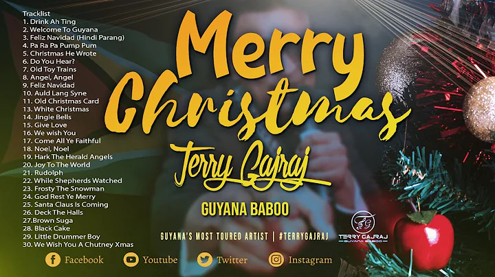 Merry Christmas Jukebox | Terry Gajraj Guyana Baboo