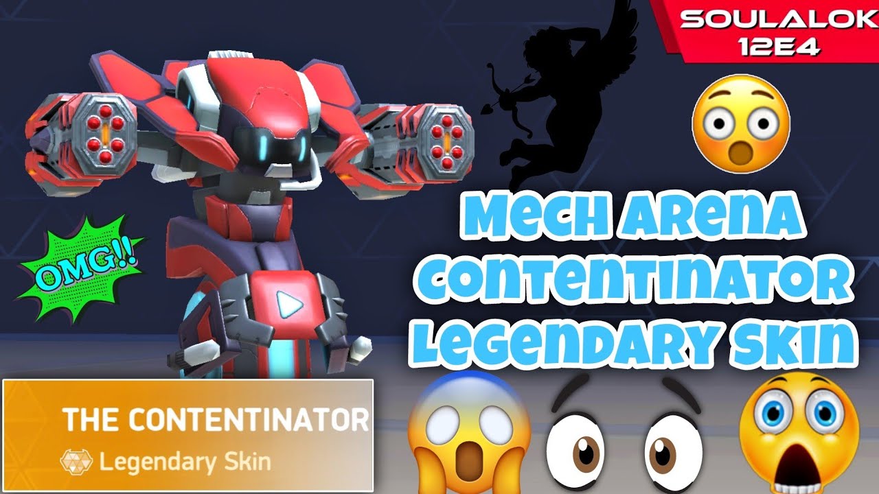 Mech Arena CONTENTINATOR Skins 😱🤩 | Killshot With Missile Rack 12 ...