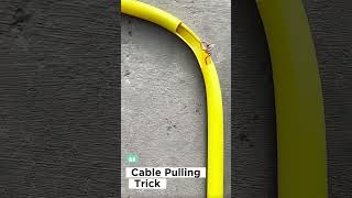 How To Easily Pull Wires Through Curved Conduit Pipes Fast