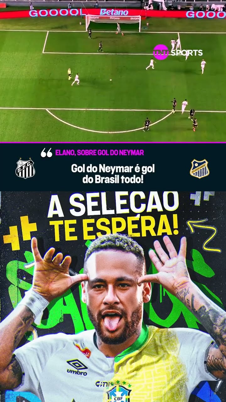 ELANO AFIRMA QUE GOL DO NEYMAR É GOL DE TODO BRASIL! ?? #shorts