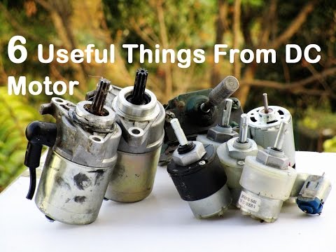 6 Useful Things From DC Motor - Compilation