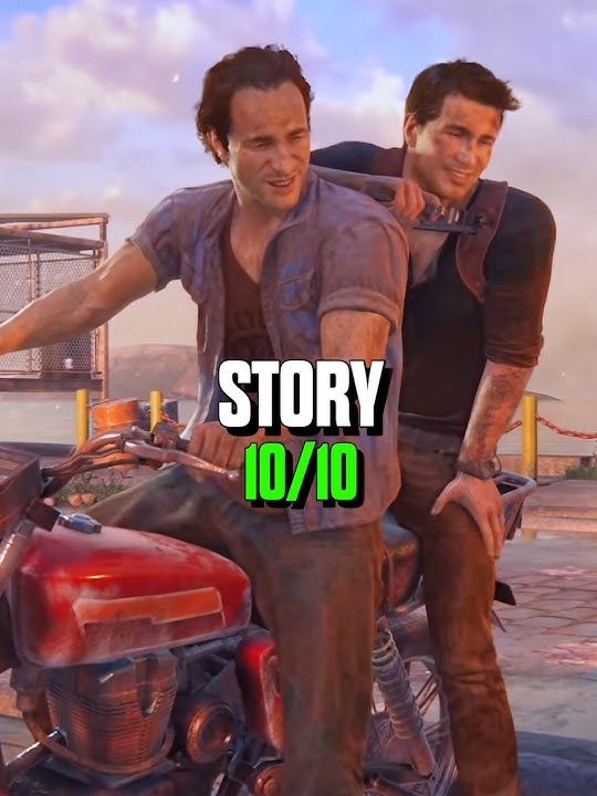 Rating Uncharted 4 After 8 years #uncharted4 #uncharted #ps5 #games #shorts