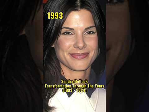 Sandra Bullock Transformation Through The Yrs #celebrity #celebrities #celebritynews #viral #shorts