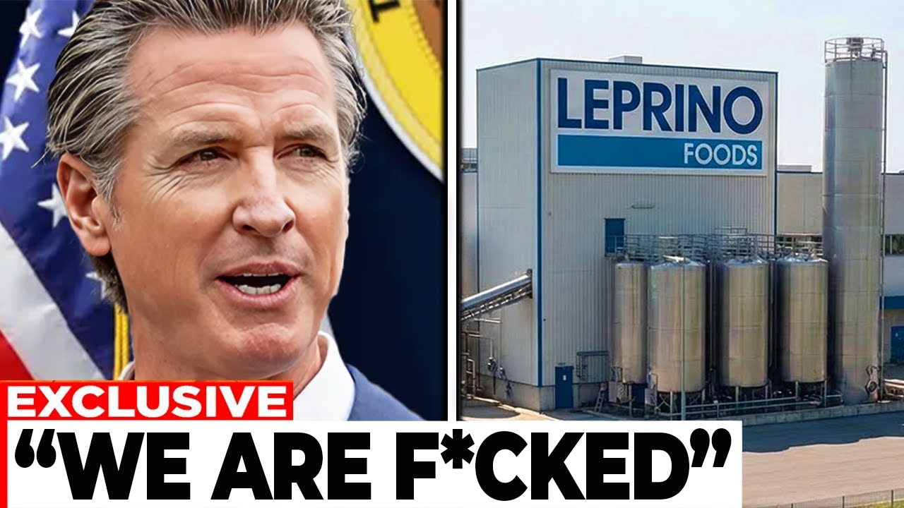 Governor Of California PANICS After Leprino Foods' OFFICIALLY Leaves California!