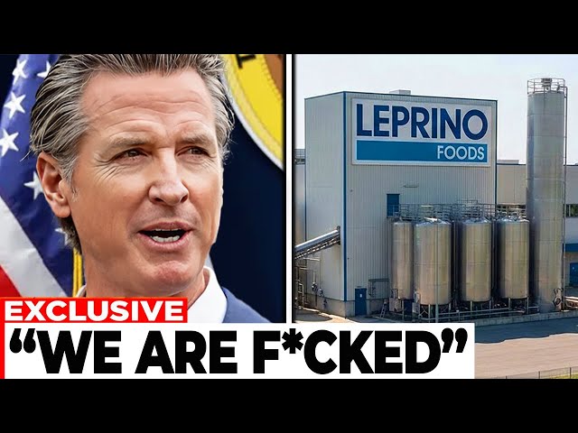 Governor Of California PANICS After Leprino Foods' OFFICIALLY Leaves  California! - YouTube