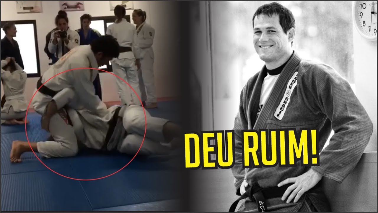 OLHA O QUE ESSE FAIXA PRETA FEZ COM ROGER GRACIE NA FRENTE DE TODOS!
