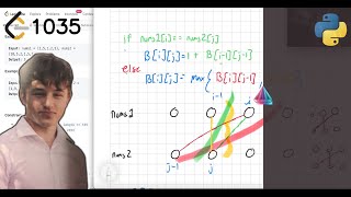Leetcode 1035. Uncrossed Lines