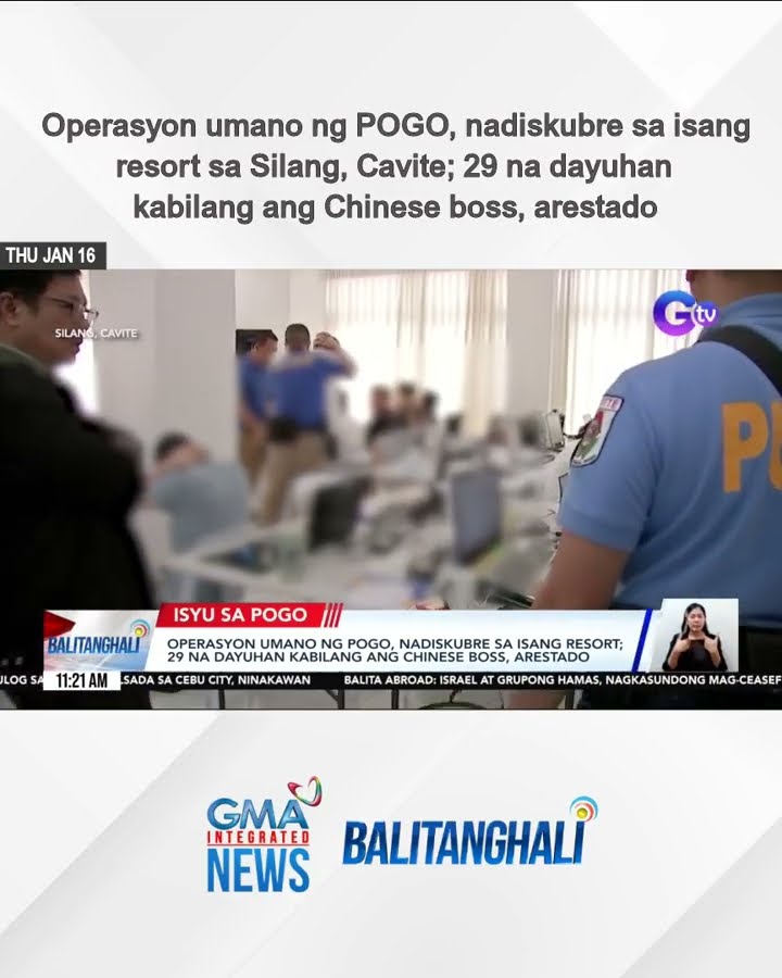 Operasyon umano ng POGO, nadiskubre sa isang resort sa Silang, Cavite; 29 na... | Balitanghali