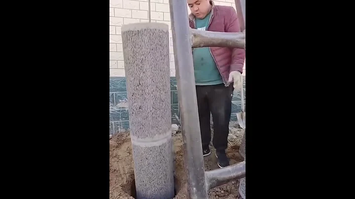 Simple tool installing concrete pipe underground ‼️‼️ #shorts