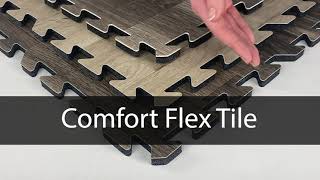 Comfort Flex Floor Tiles - Wood Grain Vinyl Top - These 24" square tiles have a foam base and a vinyl top with a wood grain pattern. They are a good anti-fatigue flooring option for workspaces, trade shows, craft rooms, and more!

Shop the Comfort Flex Tiles Now:
https://www.greatmats.com/products/trade-show-flooring-wood-center-tile.php

Call Us 877-822-6622 or visit Greatmats.com for all your specialty flooring needs!

#flooring #floortiles #floormats #floormatting #tradeshowbooth